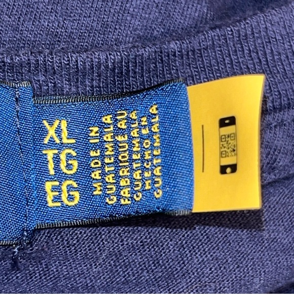 Polo Ralph Lauren Men's Navy Polo Bear Graphic Crew-Neck T-Shirt Size XL - Picture 8 of 16